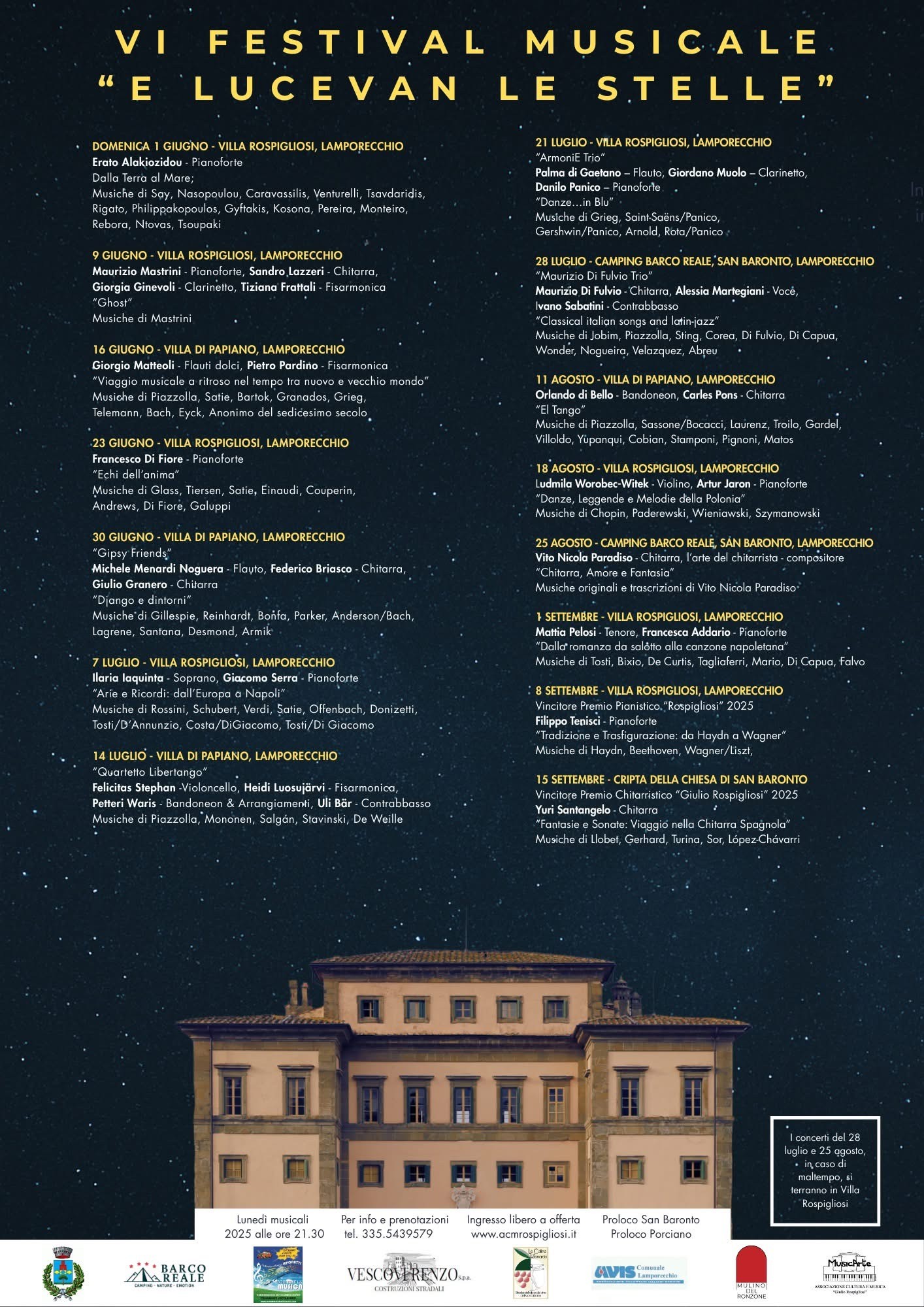 concorso 2025